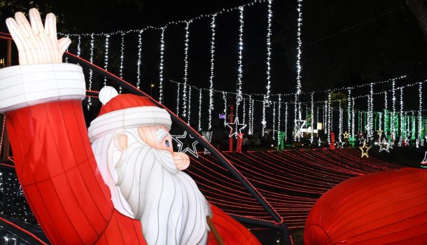 Neiva encendió la magia de la Navidad con emotivo espectáculo de luz y alegría
