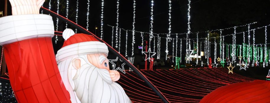 Neiva encendió la magia de la Navidad con emotivo espectáculo de luz y alegría