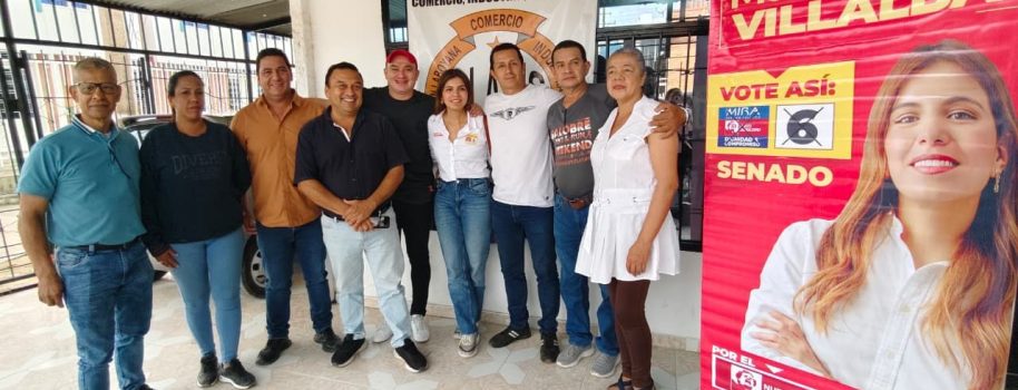 María Lucía Villalba se tomó a Pitalito, corazón cafetero de Colombia