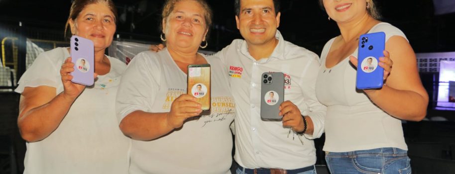 Masiva concentración, marca la segunda semana de encuentros de Rodrigo Amaya Culma en Neiva