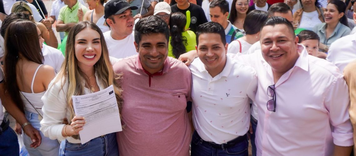 Natalia Caviedes, fortalece su campaña con el respaldo del diputado Néstor Rodríguez