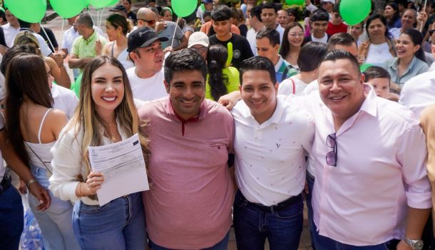 Natalia Caviedes, fortalece su campaña con el respaldo del diputado Néstor Rodríguez