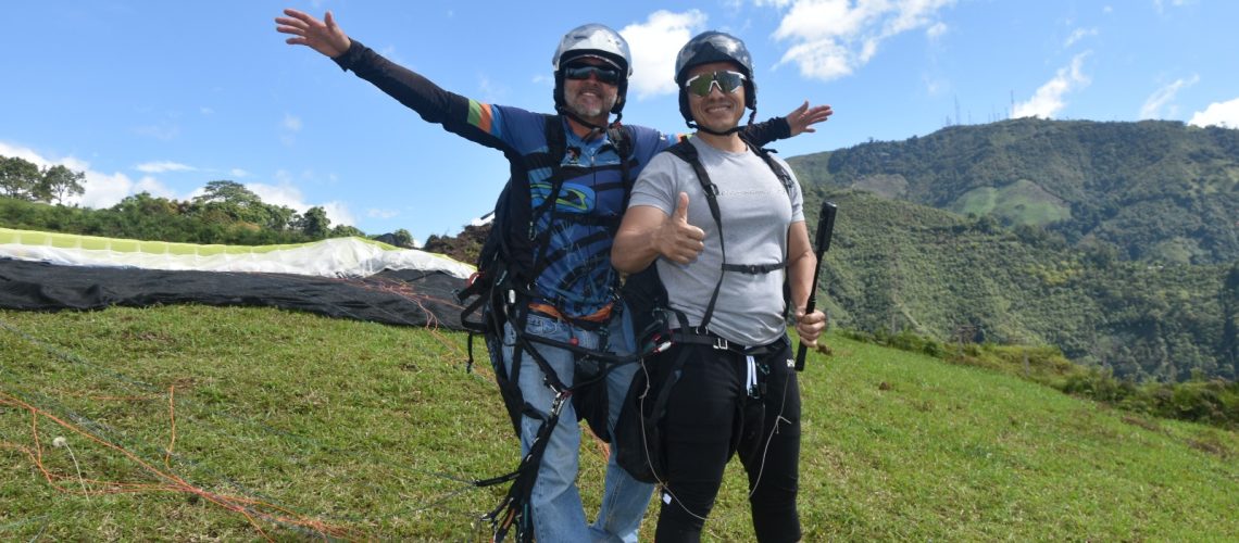 ¡Ya hay parapente en Neiva! El Chapuro destino turístico de aventura