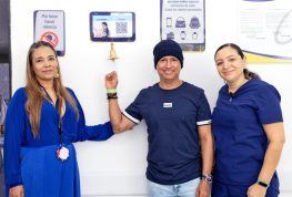 Campanazo de vida: Laboyano vence un agresivo cáncer de sangre en Clínica Medilaser