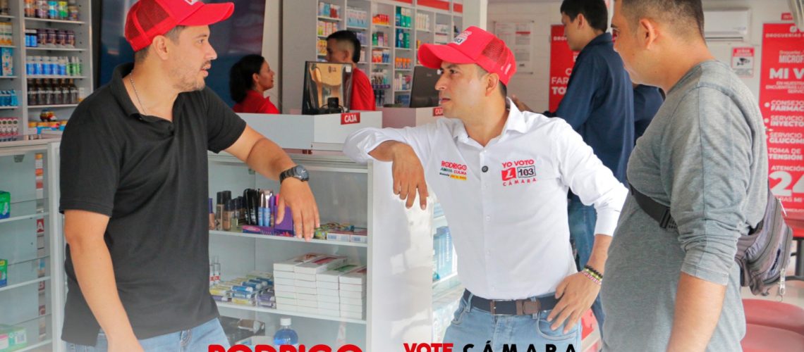 Comerciantes de la Comuna 2 de Neiva, se unen a la campaña de Rodrigo Amaya Culma, a la Cámara