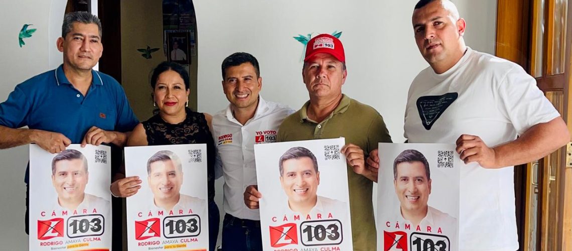 Crece el respaldo: Nuevos sectores se unen a la campaña de Rodrigo Amaya Culma