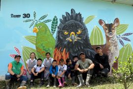 Muralismo ambiental: estrategia de educación ambiental que se consolida en el Huila