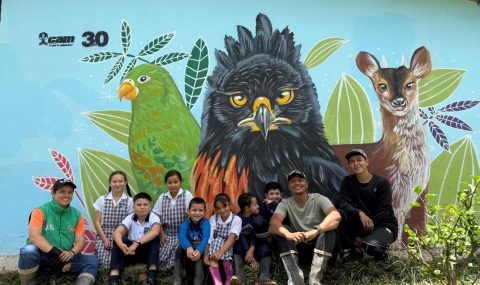 Muralismo ambiental: estrategia de educación ambiental que se consolida en el Huila