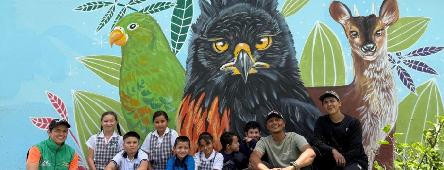 Muralismo ambiental: estrategia de educación ambiental que se consolida en el Huila