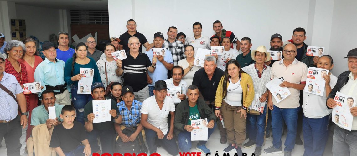 Rodrigo Amaya Culma unifica masivos respaldos en el centro y occidente del Huila