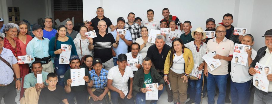 Rodrigo Amaya Culma unifica masivos respaldos en el centro y occidente del Huila