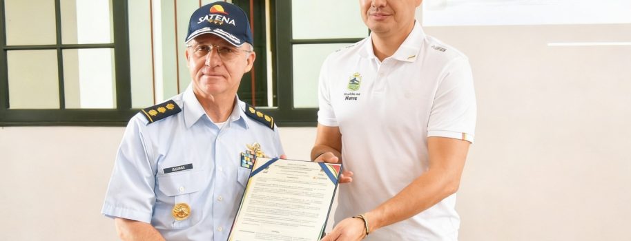 Alcalde Germán Casagua, gestionó nueva ruta aérea directa Neiva – Medellín