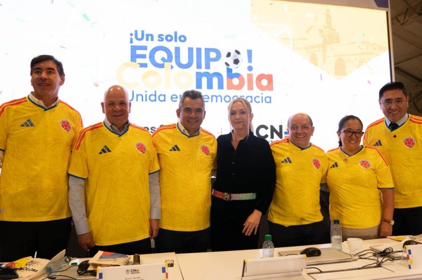 Colombia unida en democracia el CNE presentó su estrategia para las elecciones presidenciales del 31 de mayo