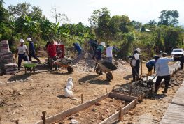 Comunidades de Paniquita del municipio de Rivera, construyen su propia vía con el apoyo del SENA