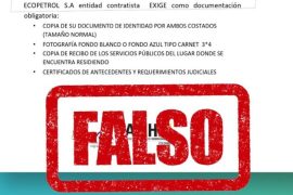Ecopetrol alerta sobre fraudes en convocatorias laborales en el Huila