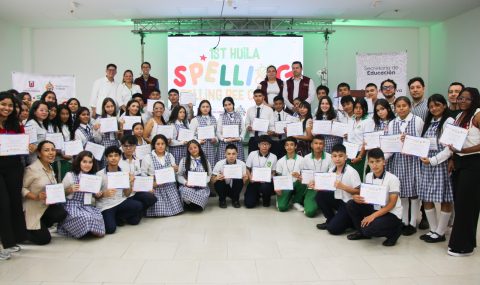 Estudiantes del Huila protagonistas del ‘Spelling Bee Contest’