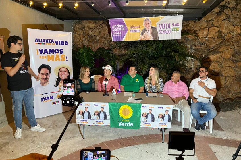 Sectores de la Alianza Verde, adhieren en el Huila a la campaña de Iván Cepeda y Aída Quilcué