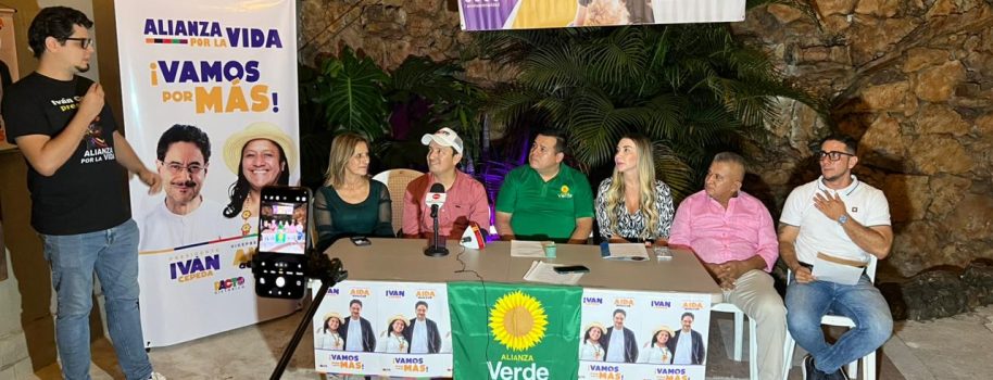 Sectores de la Alianza Verde, adhieren en el Huila a la campaña de Iván Cepeda y Aída Quilcué