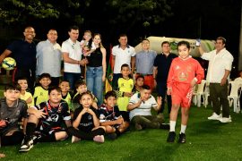 ¡Inversión para el Deporte! Alcalde Germán Casagua, recuperó cancha sintética de Las Brisas