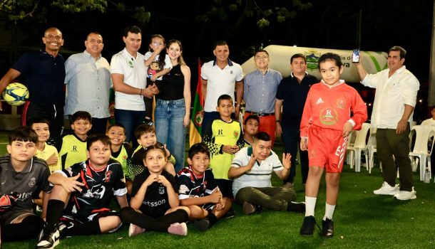 ¡Inversión para el Deporte! Alcalde Germán Casagua, recuperó cancha sintética de Las Brisas