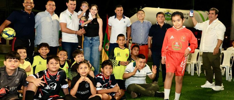 ¡Inversión para el Deporte! Alcalde Germán Casagua, recuperó cancha sintética de Las Brisas