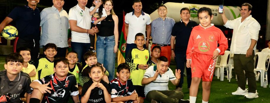 ¡Inversión para el Deporte! Alcalde Germán Casagua, recuperó cancha sintética de Las Brisas