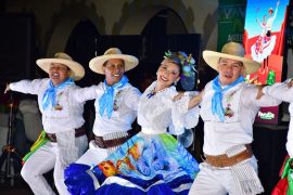 Danza y color, marcaron muestra folclórica del certamen Señorita Neiva
