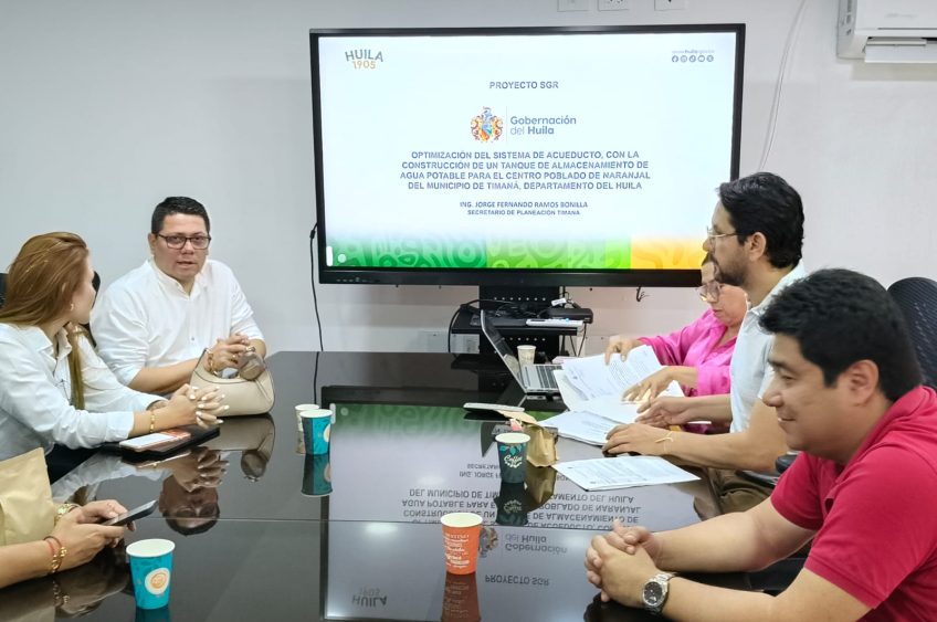 Timaná aseguró más de $653 millones para el acueducto de Naranjal