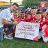 El deporte vuelve con todo a Puertas del Sol, sur de Neiva; Germán Casagua recupera cancha sintética