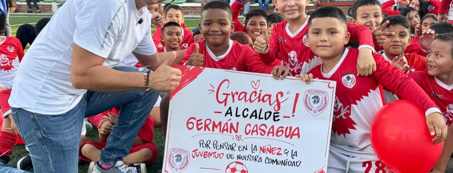 El deporte vuelve con todo a Puertas del Sol, sur de Neiva; Germán Casagua recupera cancha sintética