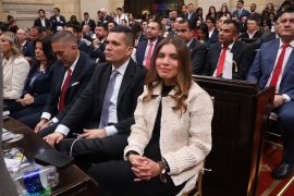 María Lucía Villalba, asume como Senadora