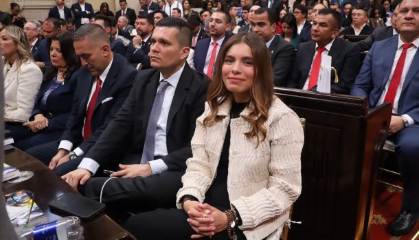 María Lucía Villalba, asume como Senadora