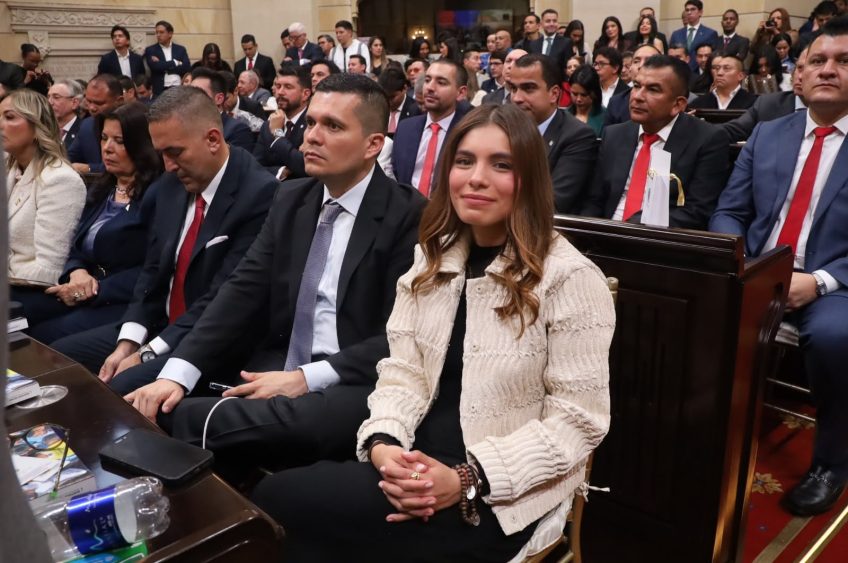 María Lucía Villalba, asume como Senadora