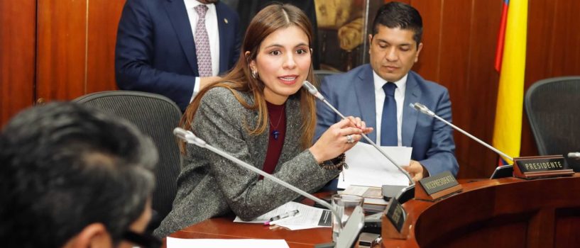 María Lucía Villalba es la nueva vicepresidenta de la Comisión Sexta del Senado