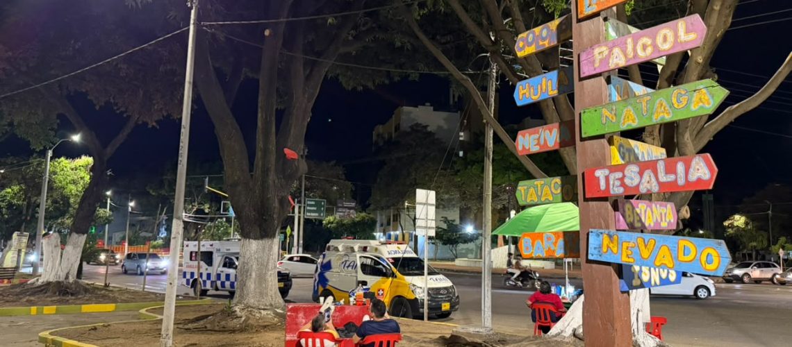 Más zonas verdes de Neiva cuentan con nueva iluminación
