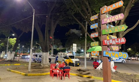 Más zonas verdes de Neiva cuentan con nueva iluminación