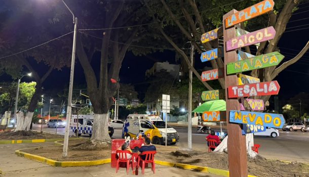 Más zonas verdes de Neiva cuentan con nueva iluminación