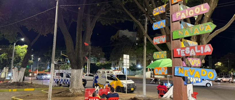 Más zonas verdes de Neiva cuentan con nueva iluminación
