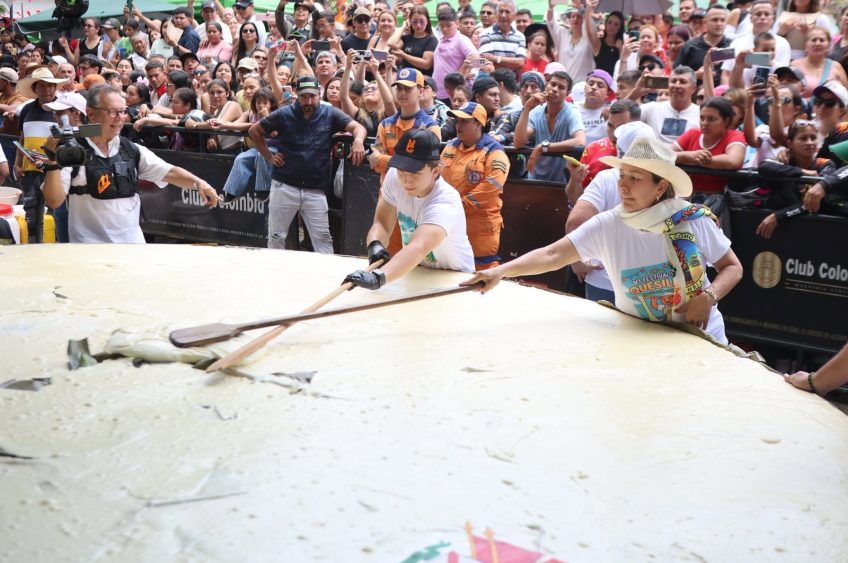 ¡A comer quesillo! Regresa la elaboración del quesillo más grande de Colombia en Yaguará