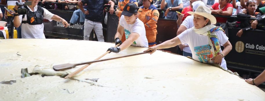 ¡A comer quesillo! Regresa la elaboración del quesillo más grande de Colombia en Yaguará