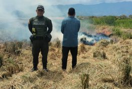 Capturado hombre que generó quema en arrocera en el Huila