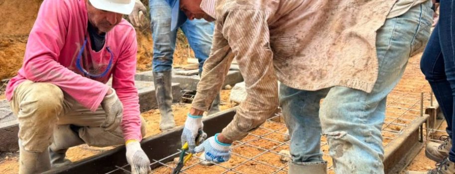 Comunidades rurales del Huila han construido más de 4.200 metros lineales de placa huella gracias a procesos de formación del SENA