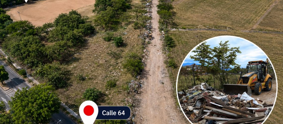 Se acaba el botadero de basura Escombrera contigua al aeropuerto de Neiva, tiene los días contados
