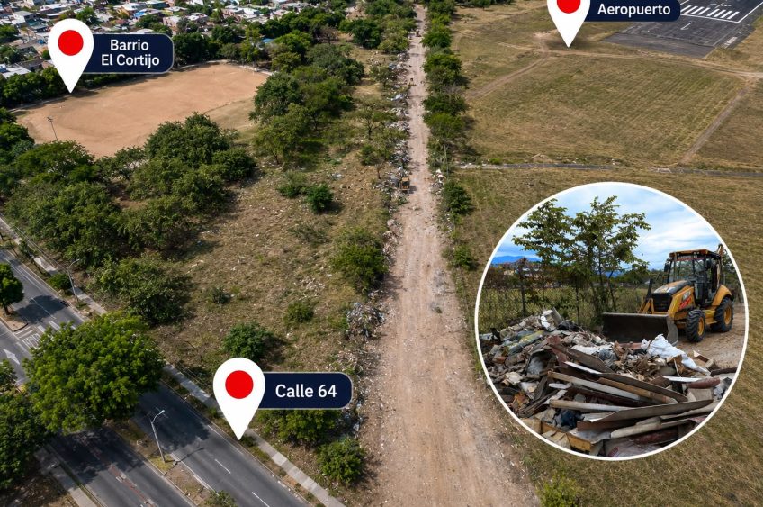 Se acaba el botadero de basura Escombrera contigua al aeropuerto de Neiva, tiene los días contados