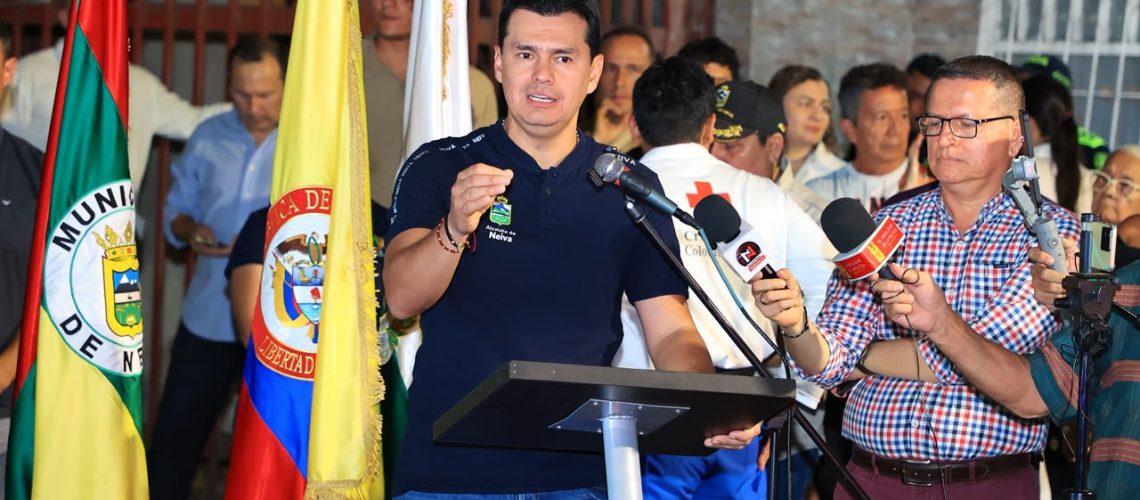 Alcalde Germán Casagua, refuerza la seguridad de Neiva, con nuevas motos y patrullas