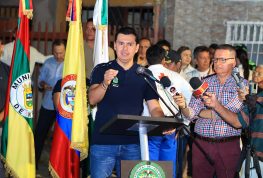 Alcalde Germán Casagua, refuerza la seguridad de Neiva, con nuevas motos y patrullas
