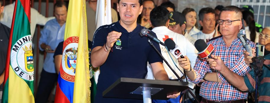 Alcalde Germán Casagua, refuerza la seguridad de Neiva, con nuevas motos y patrullas