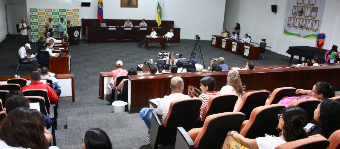 Crédito para obras prioritarias del Huila, avanzó con respaldo unánime en comisión
