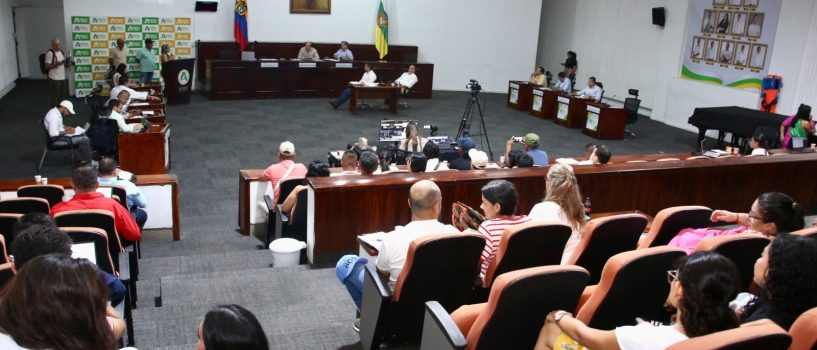 Crédito para obras prioritarias del Huila, avanzó con respaldo unánime en comisión