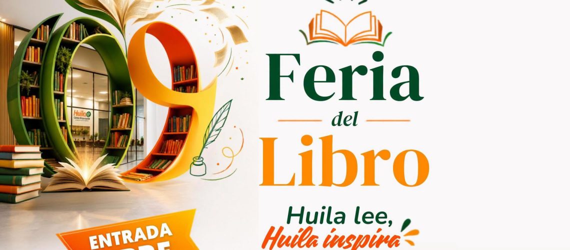 La IV Feria y Outlet del Libro llega a Huila e con historias, talleres y experiencias para toda la familia